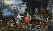 Frans Francken II, Allegory of Air and Fire